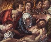 Bernard van orley Pieta in the Haneton triptych oil on canvas